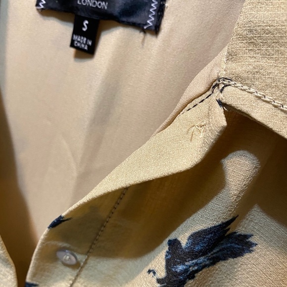 Max Studio London Dress Midi Dress. Bird Printed - Picture 13 of 13